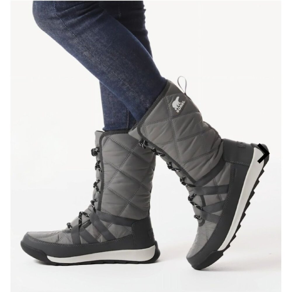 Sorel Gray Winter & Rain Boots like new. $80